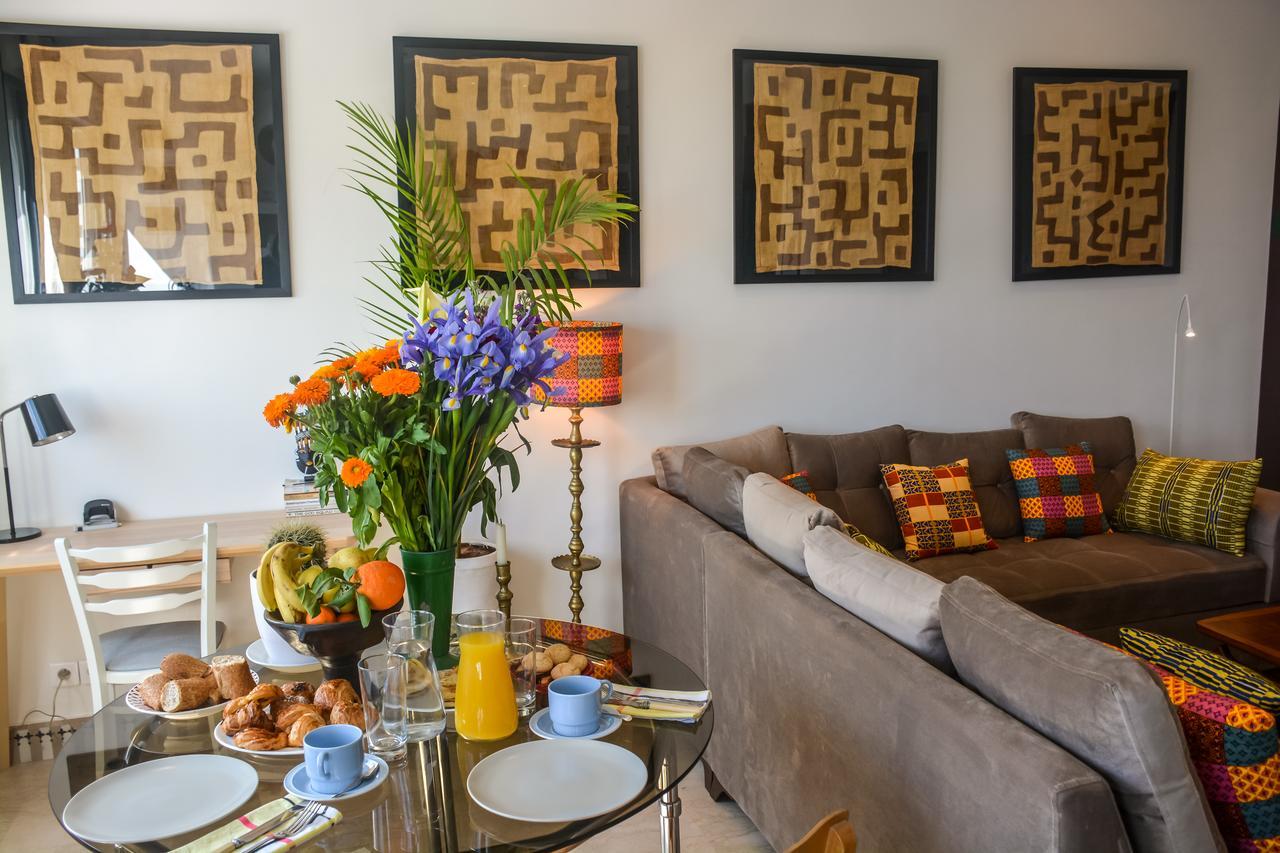 Appartement Moderne Moroccan/African Decoration Casablanca Bagian luar foto