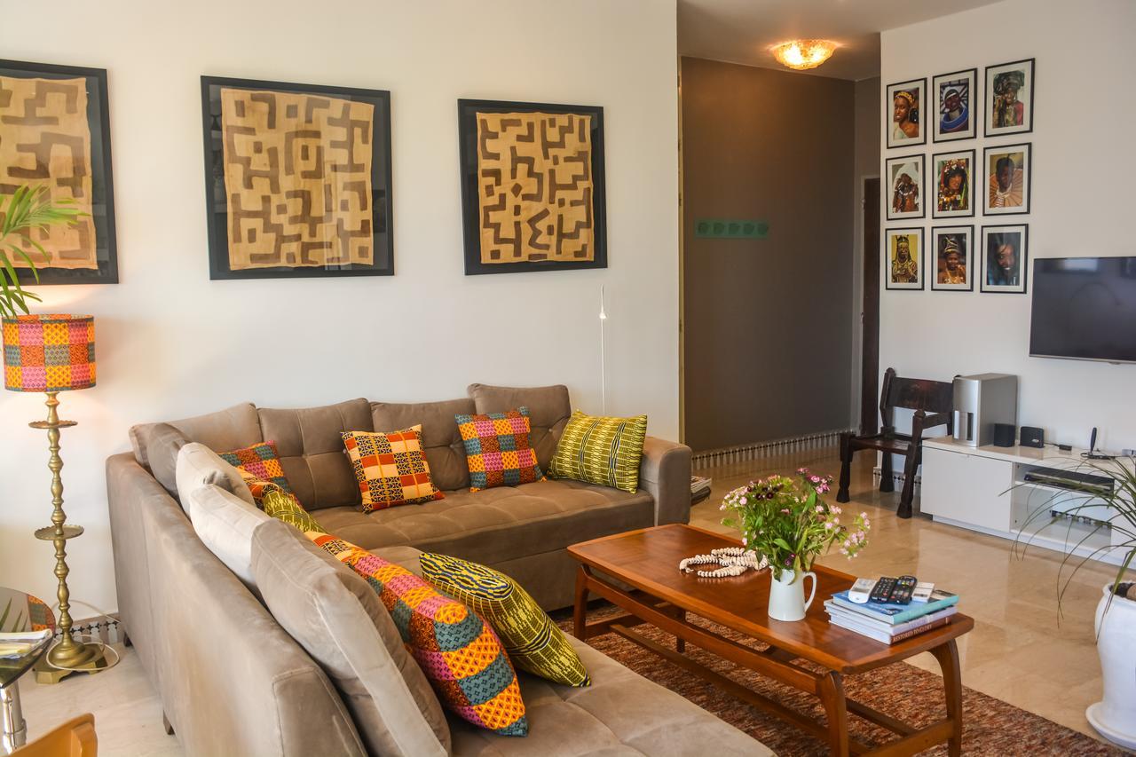 Appartement Moderne Moroccan/African Decoration Casablanca Bagian luar foto